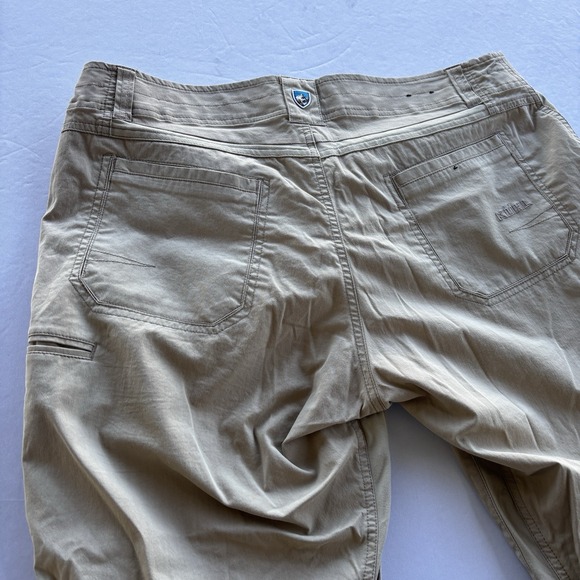 Kuhl Free Radikl Pants 36x34 Khaki Stretch Outdoor Hiking Workwear Style 5170 - Picture 9 of 14